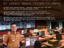 Diskominfo Makassar Tambah CCTV Di Lokasi Rawan Aksi Perang Kelompok