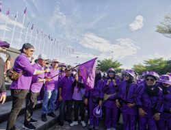 Sekda Kota Makassar Lepas Peserta Jalan Sehat HUT ke – 85 HIKMA Sulsel