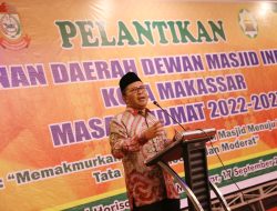 Wali Kota Makassar Bersama Pengurus DMI Kota Makassar Bersinergi Perkuat Keimanan Ummat