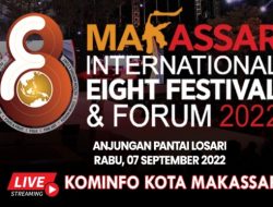 Pengunjung Bisa Akses Informasi F8 di Booth Media Center Dinas Kominfo Makassar