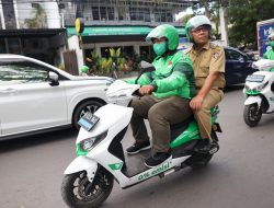 Wali Kota Makassar Gunakan Ojol Kunjungi Sejumlah Lokasi