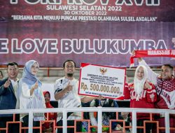 Makassar Juara Umum, Fatmawati Rusdi Apresiasi Atlet Porprov Sulsel 2022 Harumkan Nama Kota Makassar