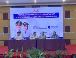 Guna Menyediakan Data Yang Akurat Dan Terintegrasi, Dinas Kominfo Makassar Gelar Bimtek Penyusunan Standar Data Dan Metadata Statistik Sektoral