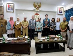 Sekda Makassar Terima Kunjungan Adrian Lochrin, Pererat Hubungan Australia-Makassar