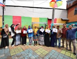 Kunjungi Lorong Wisata, Dinas Kominfo Kota Makassar Games Bareng IRT