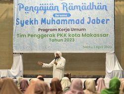 Perkuat Imtaq, TP PKK Kota Makassar Gelar Pengajian Ramadan bersama Syekh Muhammad Jaber