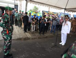 Wali Kota Makassar Danny Pomanto Pimpin Pelepasan dan Persemayaman Almarhum Rapsel Ali Secara Militer