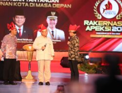 Hadir di Makassar, Prabowo: Saya Angkat Topi, Salut dengan Apeksi dan Tuan Rumah