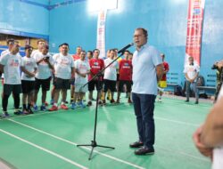 Danny Pomanto Buka Badminton Merdeka Kolaborasi IKA Unhas Sulsel dan PB Laston