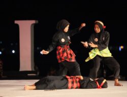 Perguruan Silat Budaya Makassar Tampilkan Drama Silat Cerita Rakyat