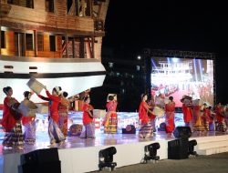 Gala Dinner HUT Makassar Ke 416 Bertabur Budaya, Berlatar Mahakarya Pinisi dan Tongkonan