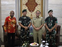 Tingkatkan Kolaborasi, Danny Pomanto Terima Kunjungan Danyonarhanud 16/SBC Mayor Arh Edwin Hermawan