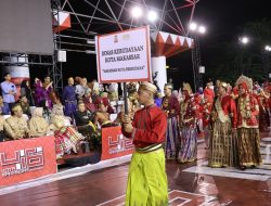 Dinas Kebudayaan Makassar Ikut Ramaikan Karnaval Budaya Puncak HUT Makassar ke-416 Tahun