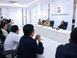 Komisioner KPU Makassar Perkuat Kolaborasi, Temui Danny Pomanto Bahas Kesiapan Pemilu 2024