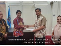 Pj Sekda Kota Makassar Resmi Dijabat Firman Hamid Pagarra