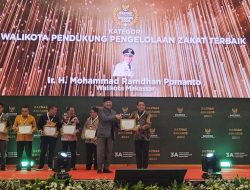 Danny Pomanto Terima Penghargaan Baznas RI sebagai Wali Kota Pendukung Pengelolaan Zakat Terbaik