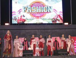 Fashion Desainer Muda SMK 8 Makassar dan SMK Campalagain Unjuk Karya di F8