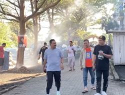 Mahyuddin Pimpin Langsung Kerja Bakti Bersama Warga Rusunawa Panambungan