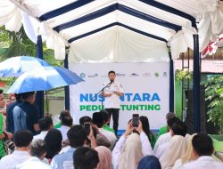 Pjs Wali Kota Arwin Azis Resmikan Program CSR Nusantara Peduli Stunting di Puskesmas Kaluku Bodoa