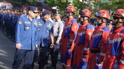 Pimpin Apel Pemadam Kebakaran, Munafri Sebut Damkarmat Punya Tugas Berat dan Mulia