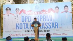 Lantik DPD BKPRMI, Munafri Minta Perkuat Peran Masjid Bina Generasi Muda