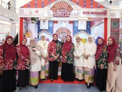 Hadir di Expo Kreatif Andalan Sulsel, Melinda Aksa Support Booth UMKM Perkuat Perajin Lokal