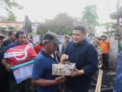 Walikota Munafri Tinjau Lokasi Kebakaran di Tallo, Serahkan Bantuan dan Pastikan Bangun Ulang 18 Rumah
