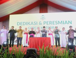 Walikota Munafri Gaungkan Moderasi Beragama di Peresmian Gereja Katedral Makassar