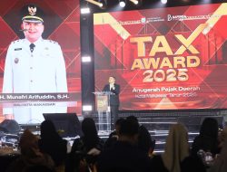 Lewat Tax Award 2025, Wali Kota Munafri Tekankan Pentingnya Pajak untuk Pembangunan Kota Makassar