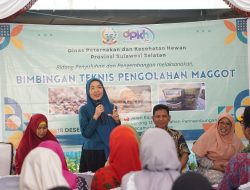 Hadiri Bimtek Pengolahan Maggot, Melinda Aksa Imbau Sampah Harus Selesai di Rumah, Bukan di TPA