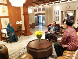 Munafri–Melinda Sowan ke JK, Rawat Silaturahmi di Momentum Idulfitri