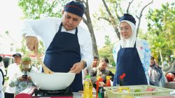 Wali Kota Makassar Tunjukkan Kebolehan Memasak, Raih Juara I di Ajang HUT Sulsel ke-357